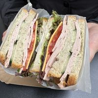 Clubsandwich  at Die Vegane Fleischerei in Berlin