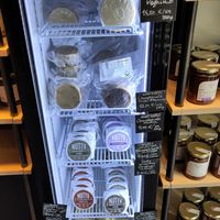 Käseregal :) at Die Vegane Fleischerei in Berlin