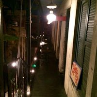 outdoor seating  at Bhava in New Orleans