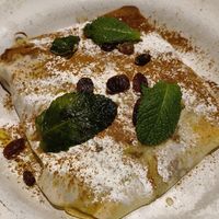 Pastela marroquí at Pan y Circo in Sevilla