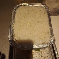 Boiled rice at New Dragon in Castlebar