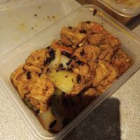 Tofu in black bean sauce at New Dragon in Castlebar