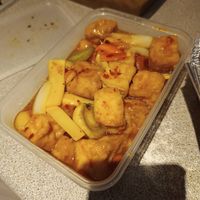Tofu in Kung po sauce at New Dragon in Castlebar