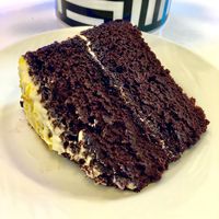Chocolate orange cake at Spill the Bean  in Dubai