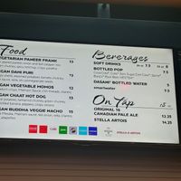 Menu at Madame Tiger - Food Stand in Calgary