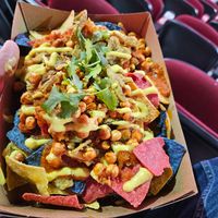 Buddha veggie nachos #Veganuary at Madame Tiger - Food Stand in Calgary