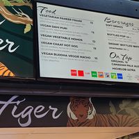 Menu as of Feb 1 2025 #Veganuary at Madame Tiger - Food Stand in Calgary