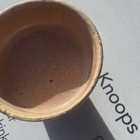 70 % vegan dark chocolate, cinnamon, coconut milk   at Knoops in Bath