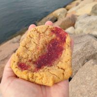 Raspberry coockie at Bakerina  in Oslo