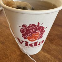 Pineapple coconut tea   at VIDA in Makawao