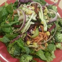 Make your own veggie salad at the salad buffet at Sweet Tomatoes in Naples