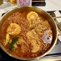 Spicy tomato broth   at Big Way Hot Pot (大味)- Robson in Vancouver