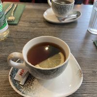 Mint tea with lemon  at La Maison du Liban (Notre Dame) in Versailles