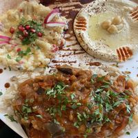 Moussaka plate  at La Maison du Liban (Notre Dame) in Versailles