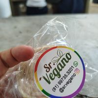 Que rolo foi esse? Divino! at Sr Vegano in Olinda