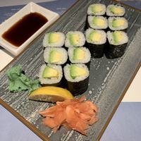 Avocado maki  at Akakiko  in Vienna