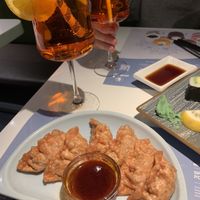 Crispy quinoa gyoza 🥟   at Akakiko  in Vienna