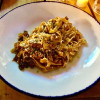 Switch bolognaise  at Village Bistro - The First Collection in Dubai