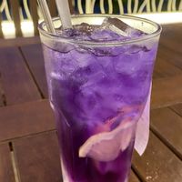 Butterfly pea flower tea at Hainan Village Signature - Sandakan - 海南乡 in Sandakan
