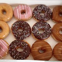 All made to a vegan recipe   at Krispy Kreme - Kiosk in Leeds