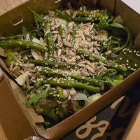 Green bean salad at Mama Pizza Kuta Lombok in Kuta