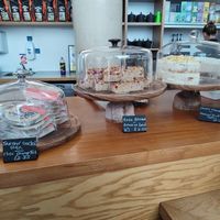 Cake options at Cegin Cafe in Bangor