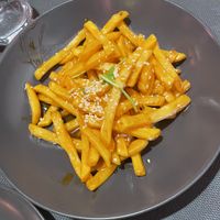 Singapore potato chips. Surprisingly nice  at Himalaya Restaurant Vecrīga in Riga