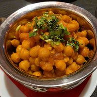 Channa Masala at Himalaya Restaurant Vecrīga in Riga