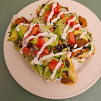 Molletes Campechana at Mapache Radical in Queretaro