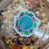 Base de tofu y todos los vegetales de la munda frente a la UNA por 3000. at ALOHA Poke Bowls & Juice Bar in Heredia