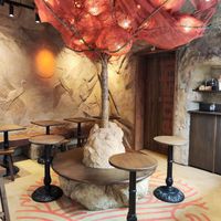 Seating at Negishi - Zürich Hauptbahnhof  in Zurich