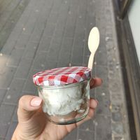 Vegan ice cream at Cafe Hibiskus in Cologne