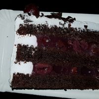 Schwarzwälder Kirschtorte zum mitnehmen at Cafe Hibiskus in Cologne