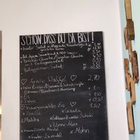 Menu at Cafe Hibiskus in Cologne