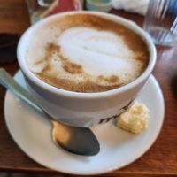 Milchkaffee at Cafe Hibiskus in Cologne