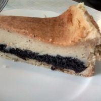 Cheese cake. Very good. at Cafe Hibiskus in Cologne