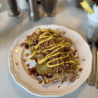 Hot dog waffle   at Cafe Hibiskus in Cologne