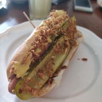 Hot Dog at Cafe Hibiskus in Cologne