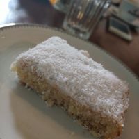 Cocos brownie at Cafe Hibiskus in Cologne