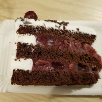 Schwarzwälder Kirschtorte at Cafe Hibiskus in Cologne