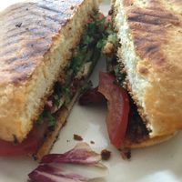 Ziegenkeese Agave Panini  at Cafe Rotkehlchen - Venloer Str in Cologne