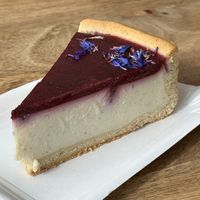 Wildberry cheesecake   at Cafe Rotkehlchen - Venloer Str in Cologne