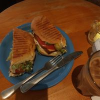 Tofu Panini at Cafe Rotkehlchen - Venloer Str in Cologne