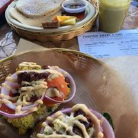 The Athena / Pancakes at Evolution Bakery and Cafe in Kailua Kona