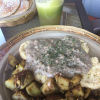 Biscuits & Gravy at Evolution Bakery and Cafe in Kailua Kona