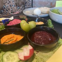 Vegan Breakfast plate  at Café Hilde Dessau in Dessau-rosslau