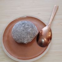 Frozen mochi at La Maison du Mochi in Lyon