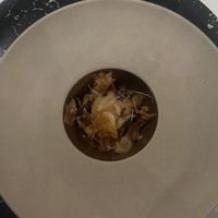 Parsnip dish  at Eclipses by Cyril Choisne in Paris