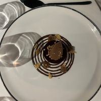 Chocolate apple dessertt  at Eclipses by Cyril Choisne in Paris