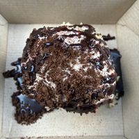 Mocha cookie doughh  at Cinnaholic in Odessa